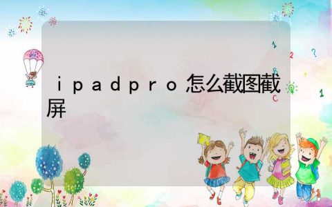 ipadpro怎么截图截屏