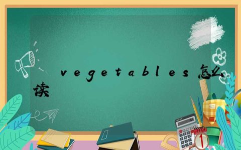 vegetables怎么读